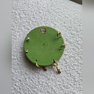 Anthropologie, Demi Fine,‎ Set/Three 14k Gold Plated Monogram Earrings, Letter K